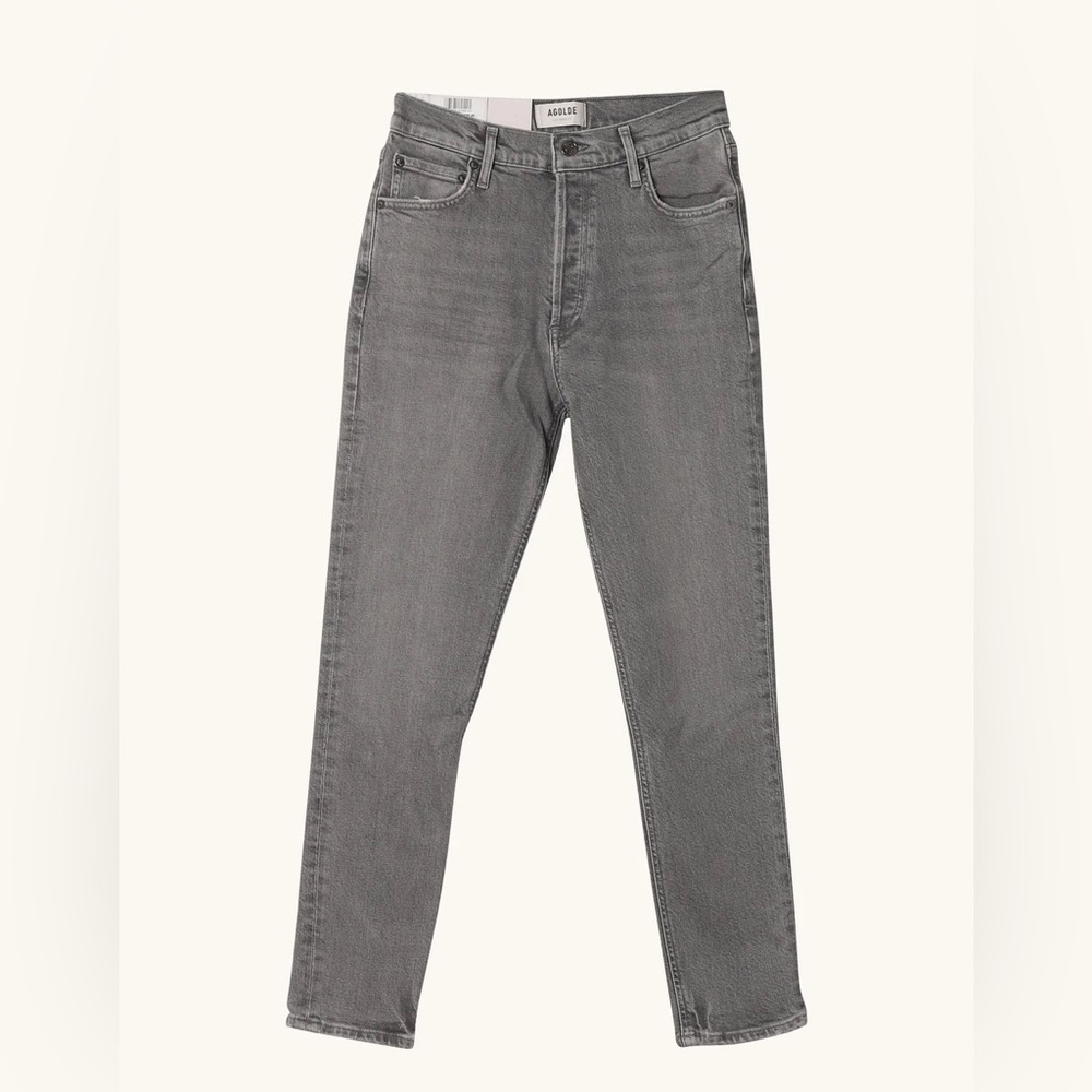 NWT AGOLDE Nico High Rose Slim Fit Jeans